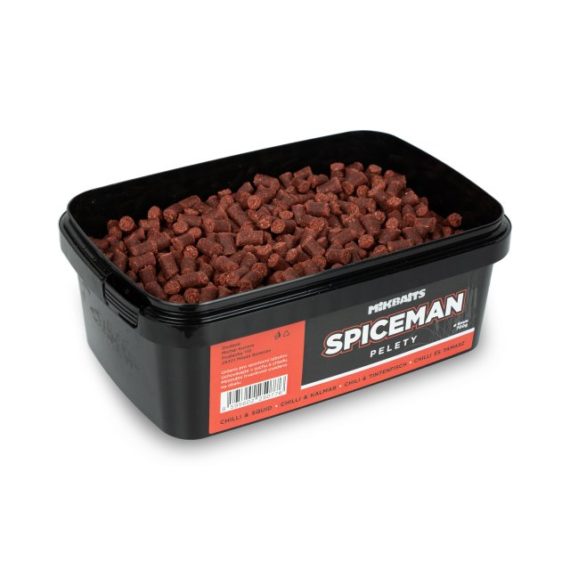 34477 1 72114 0 mp0025 1 570x570 - Mikbaits Spiceman pelety – Chilli Squid 6mm (700g)