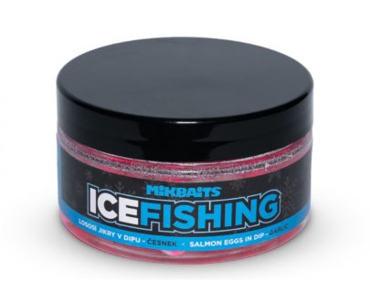 ice cesnak 405x330 - Mikbaits ICE FISHING – Lososie ikry v dipe Cesnák 100ml