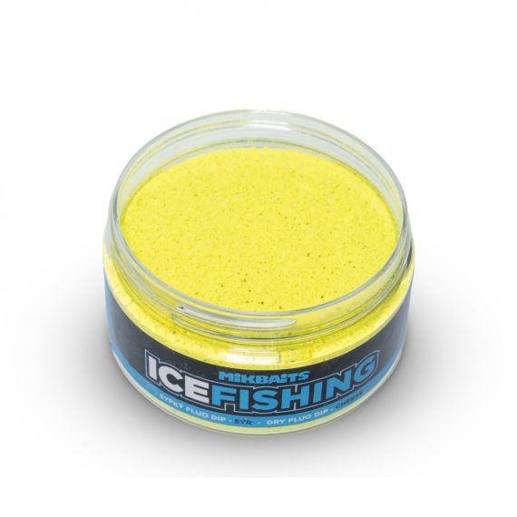 ice syr dipb 570x570 - Mikbaits ICE FISHING – Sypký fluo dip Syr 100ml