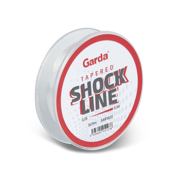 34335 1 72193 570x570 - Garda Tapered Shock Line - Vlasec s rôznymi priemermi 0,26-0,58mm (5x15m)