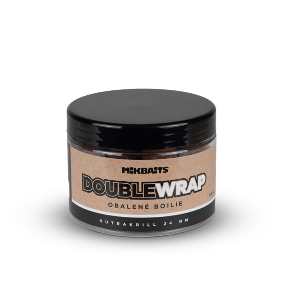 double wrap 24 570x570 - Mikbaits ManiaQ Double Wrap Boilie – NutraKRILL 500ml